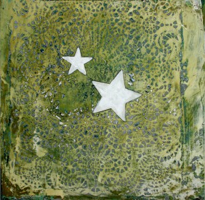 mixed media 14x14